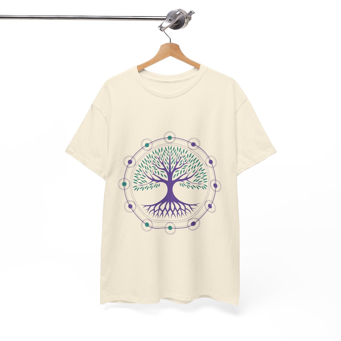 connection between the earth and heaven Unisex Heavy Cotton Tee