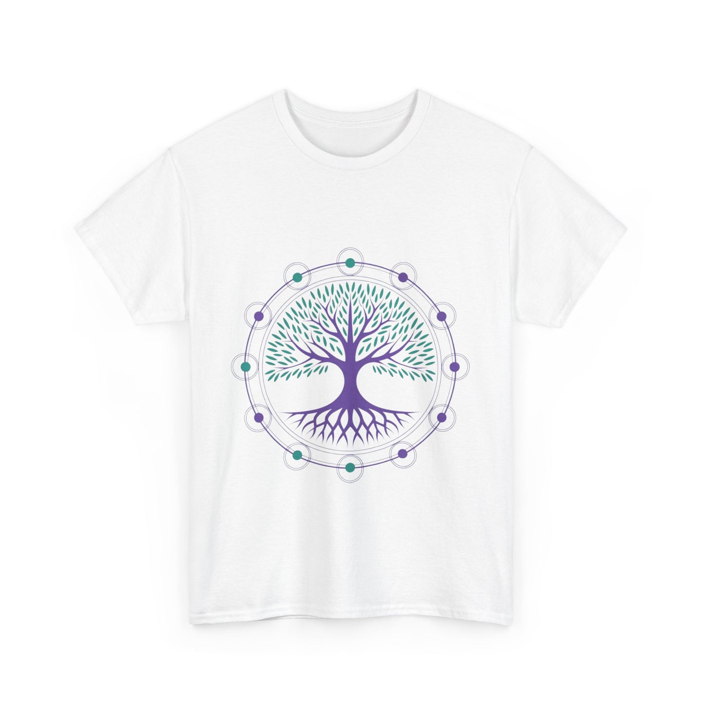 connection between the earth and heaven Unisex Heavy Cotton Tee