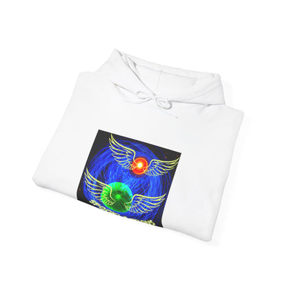 Quantum Entanglement Hoodie - 'Spooky Action at a Distance' Design