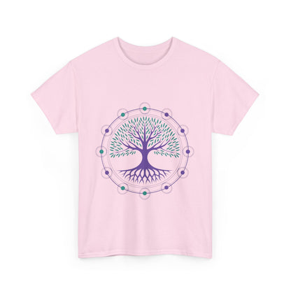 connection between the earth and heaven Unisex Heavy Cotton Tee