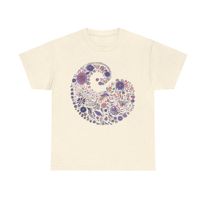 Mindful Unisex Tee - Walking with Harmonious Mind for You and Me