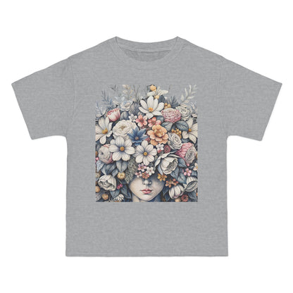 Short-Sleeve T-Shirt - Blooming Hearts Design