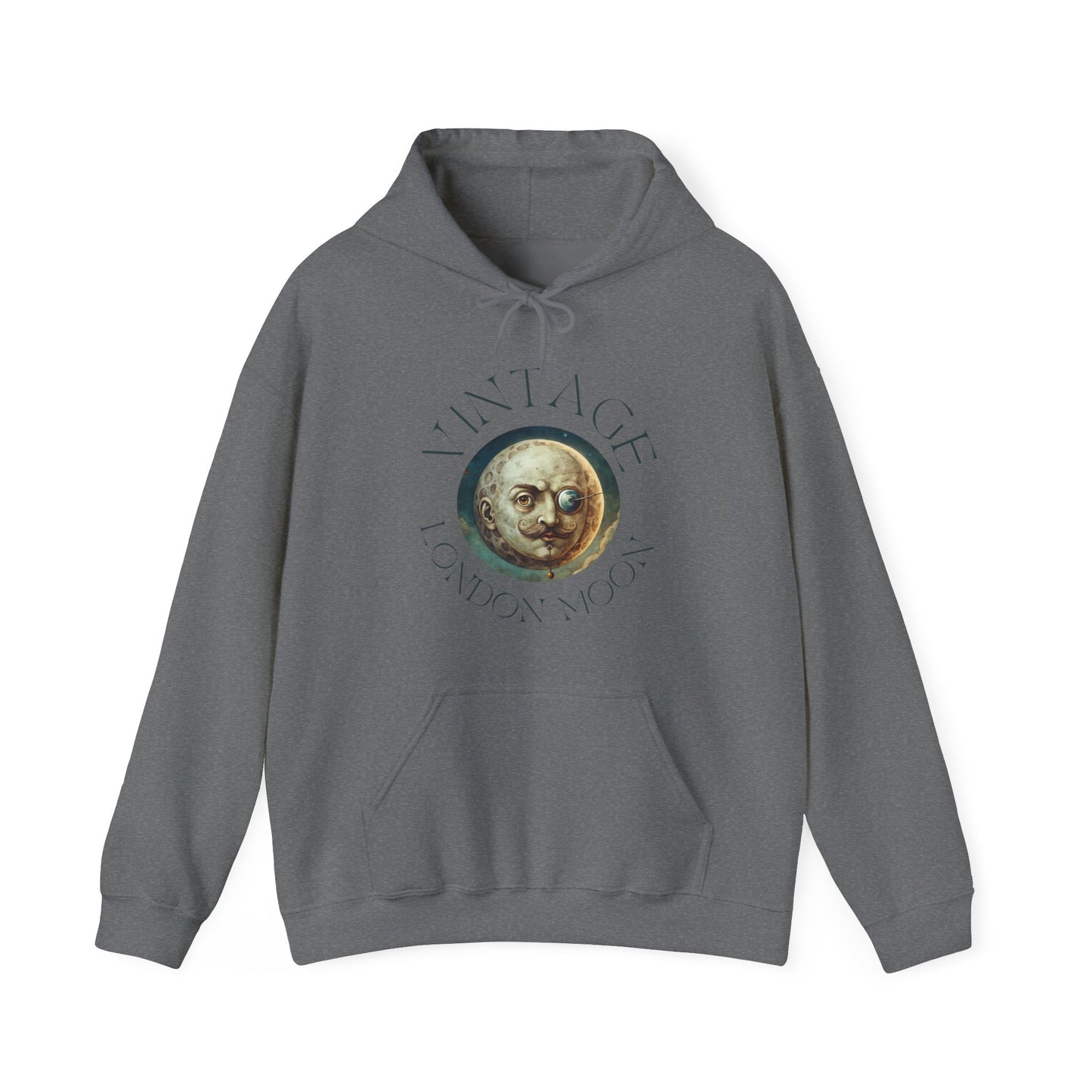 London Moon Hooded Sweatshirt - Unisex Heavy Blend™