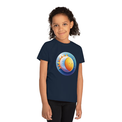 Kids' Creator T-Shirt - Sun and Moon Happiness Design