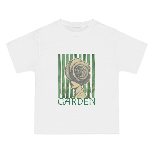 T-Shirt with rosarium in the garden design