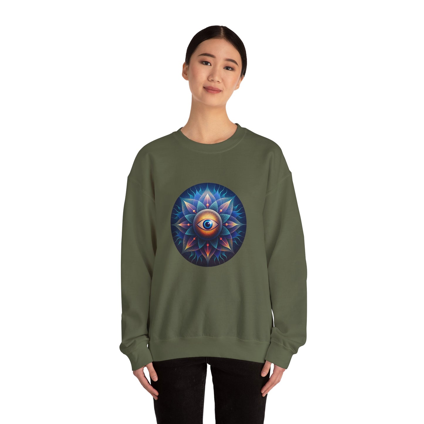 Mindfulness Silent Observer Crewneck Sweatshirt