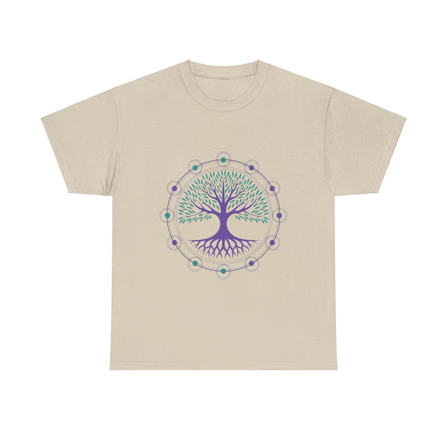 connection between the earth and heaven Unisex Heavy Cotton Tee