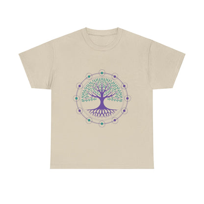 connection between the earth and heaven Unisex Heavy Cotton Tee