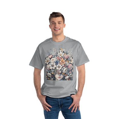 Short-Sleeve T-Shirt - Blooming Hearts Design