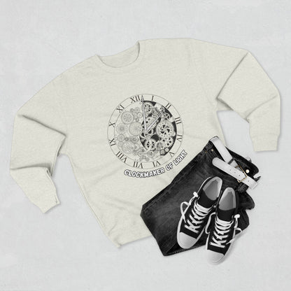 Clockmaker Unisex Sweatshirt with Best Light Times Design