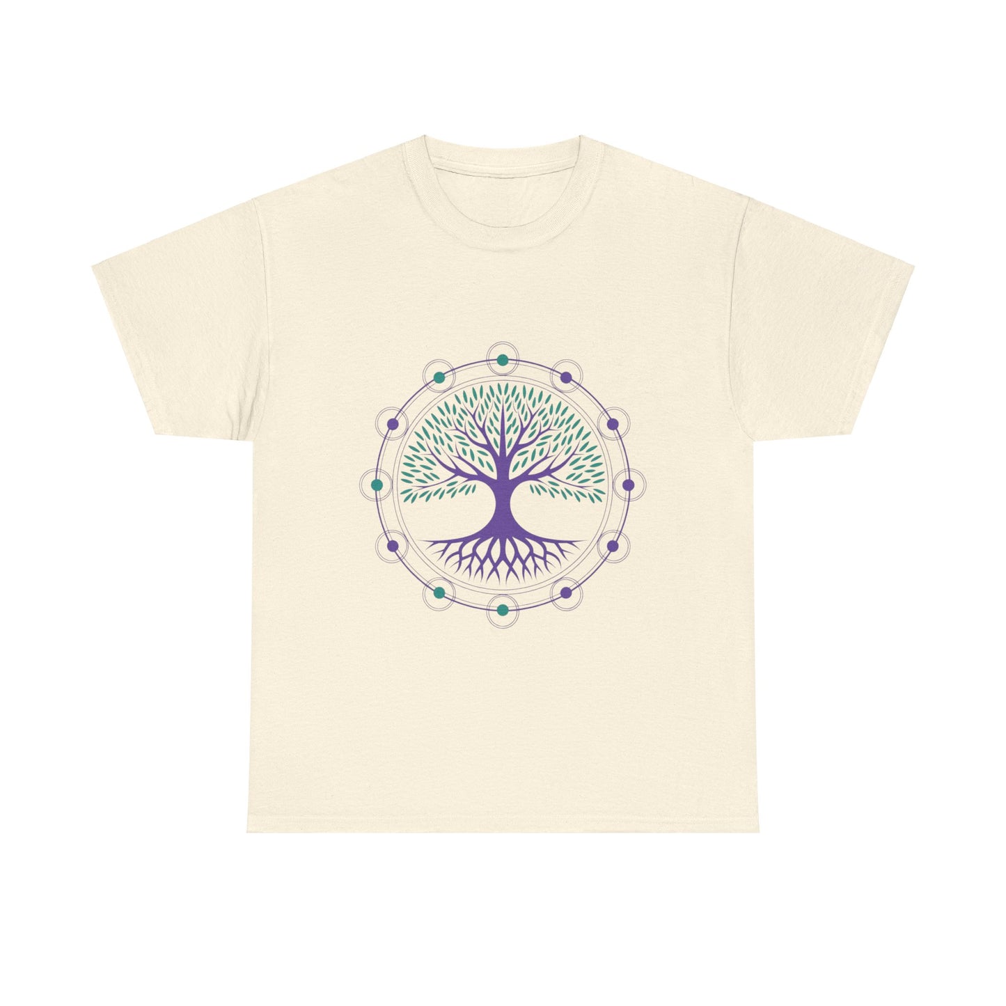 connection between the earth and heaven Unisex Heavy Cotton Tee