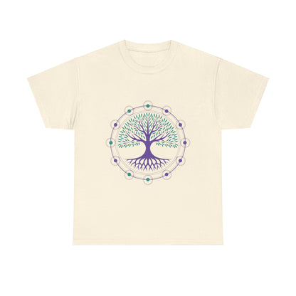 connection between the earth and heaven Unisex Heavy Cotton Tee