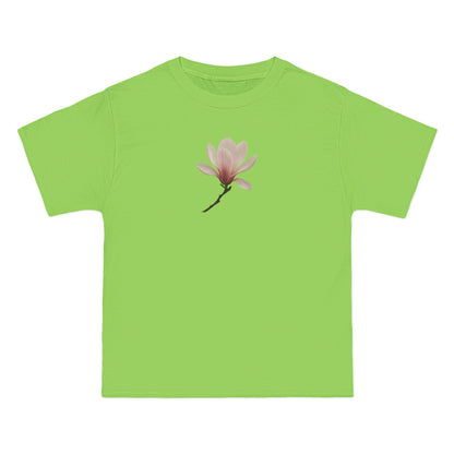 Floral Magnolia Short-Sleeve T-Shirt, Spring Fashion, Casual Wear, Gift for Nature Lovers, Everyday Style, Floral Tee