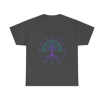 connection between the earth and heaven Unisex Heavy Cotton Tee