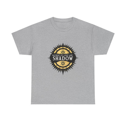 Tee: Alchemy of Light and Shadow Unisex Heavy Cotton Tee