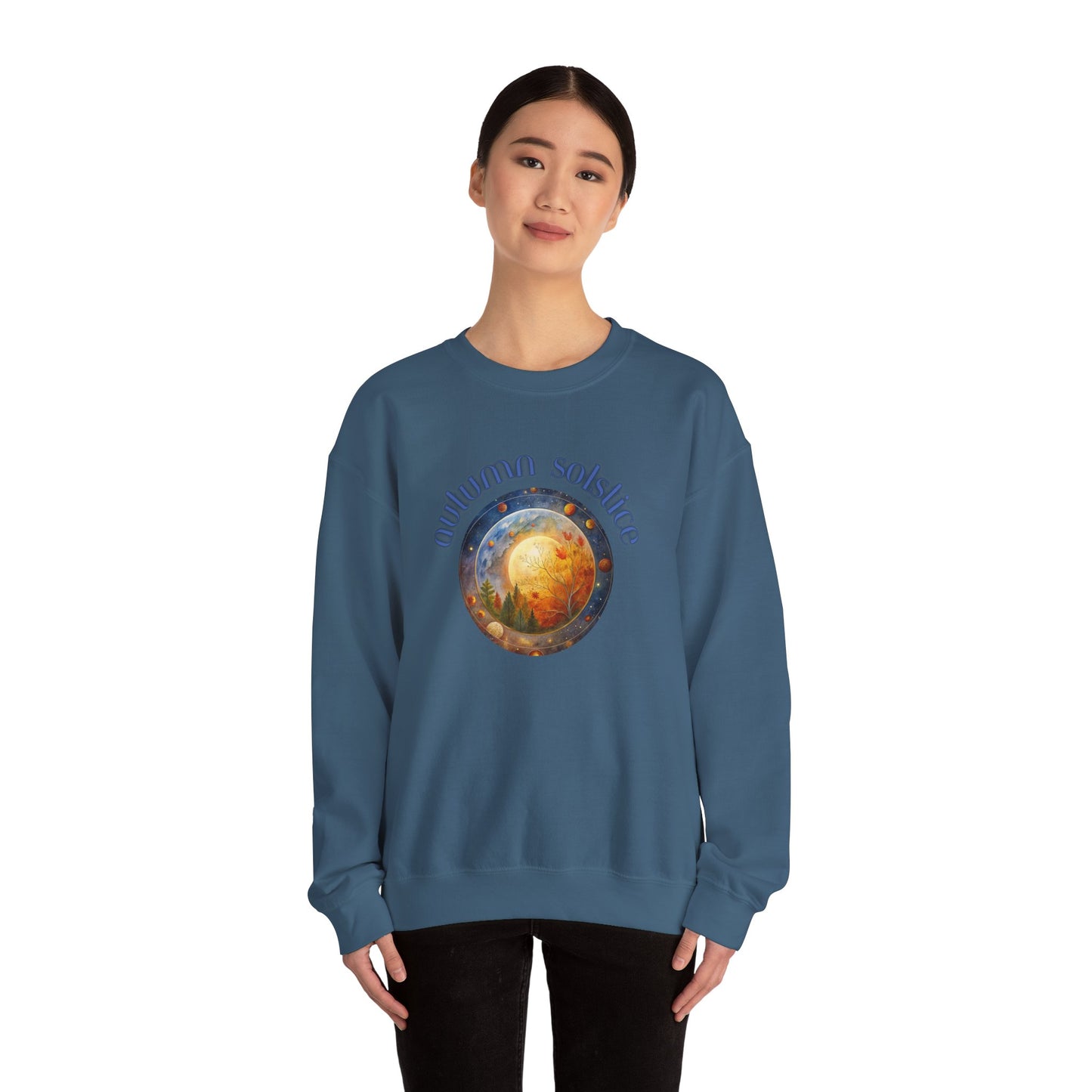 Harvest Wisdom Crewneck Sweatshirt - Transition Vibes