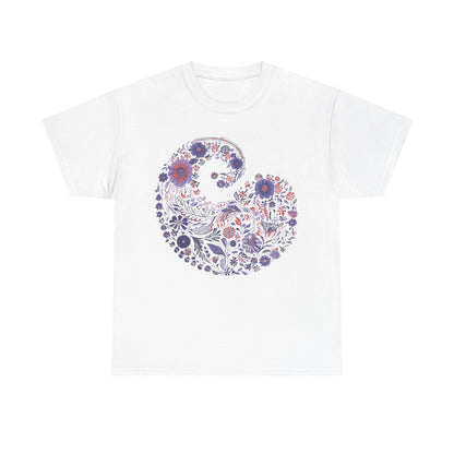 Mindful Unisex Tee - Walking with Harmonious Mind for You and Me
