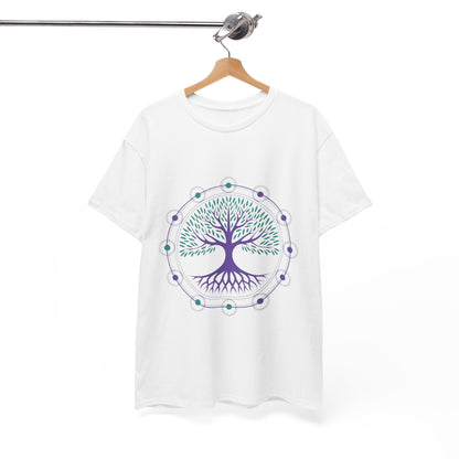 connection between the earth and heaven Unisex Heavy Cotton Tee