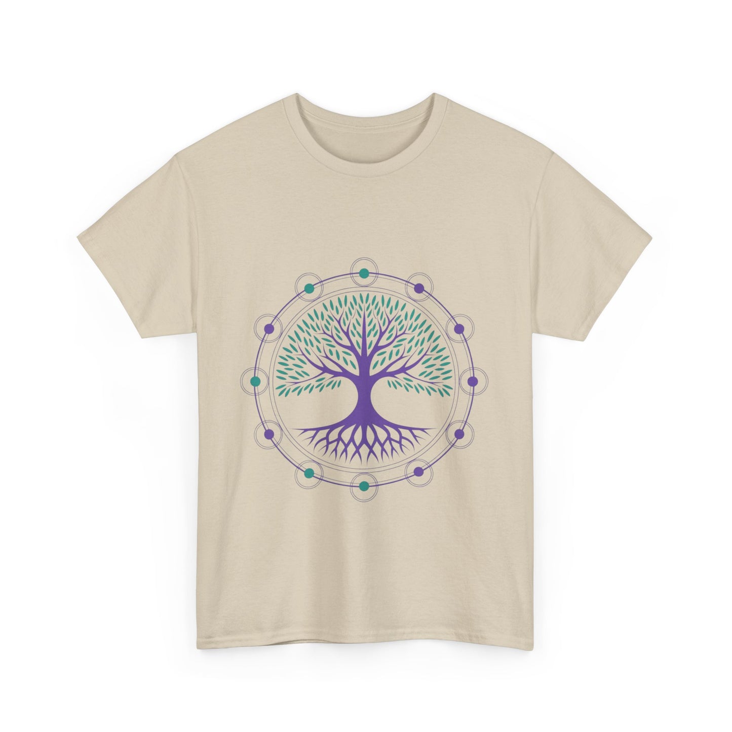 connection between the earth and heaven Unisex Heavy Cotton Tee