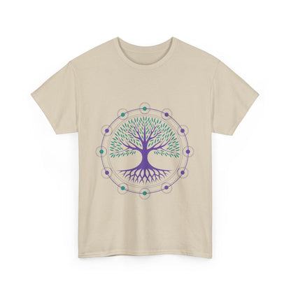 connection between the earth and heaven Unisex Heavy Cotton Tee