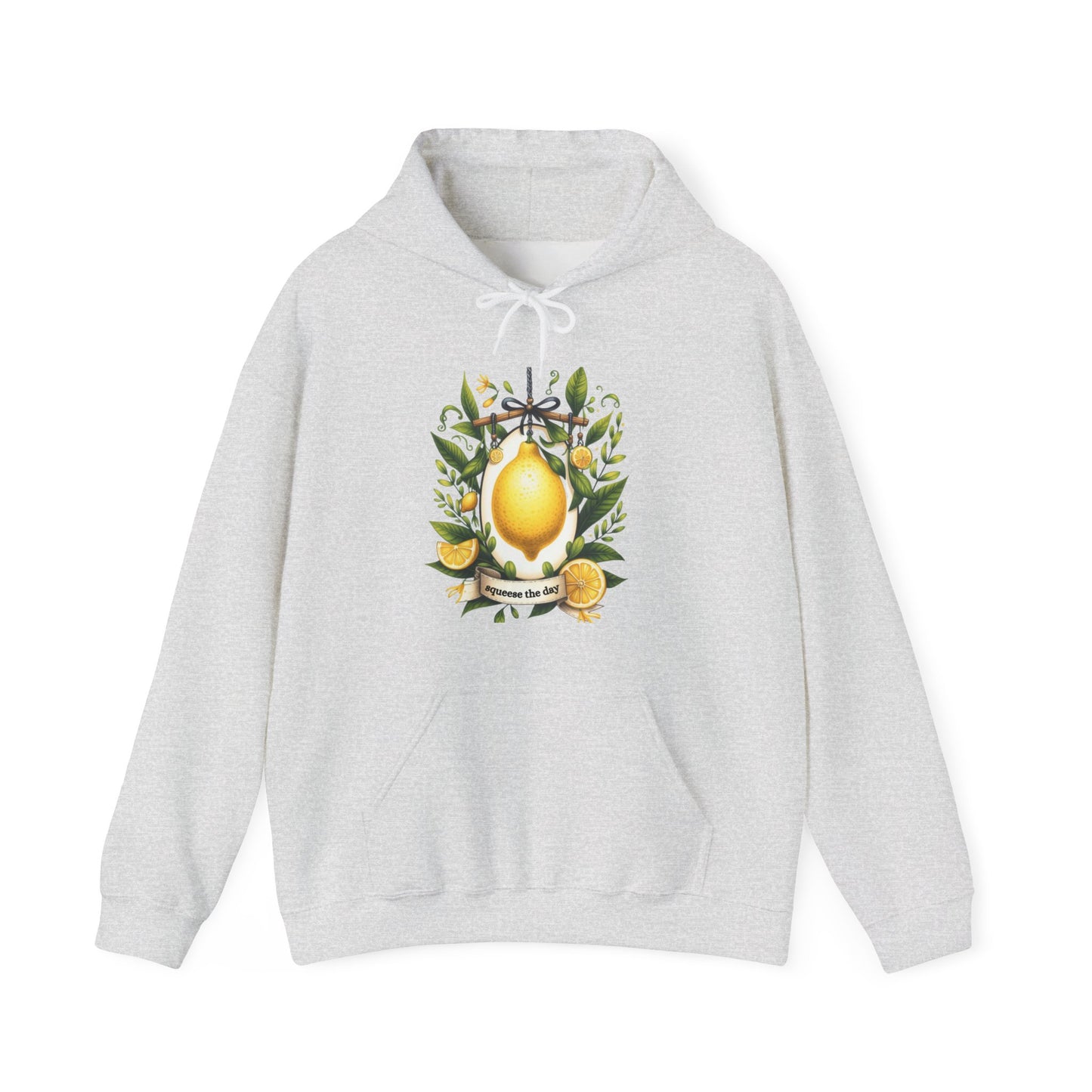 Hooded Sweatshirt - Squeeze the Day, Understanding the Quality of Time