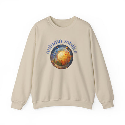 Harvest Wisdom Crewneck Sweatshirt - Transition Vibes