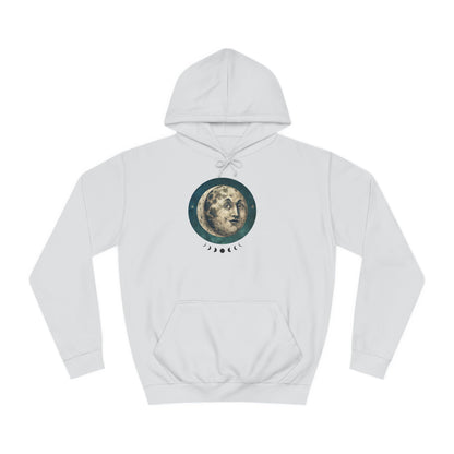 Space Ticket Unisex College Hoodie - Ticket to the Moon Design