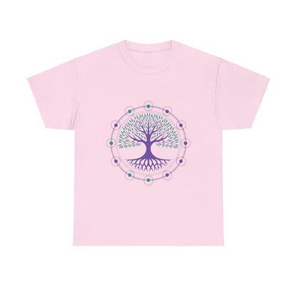 connection between the earth and heaven Unisex Heavy Cotton Tee