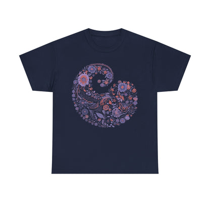 Mindful Unisex Tee - Walking with Harmonious Mind for You and Me
