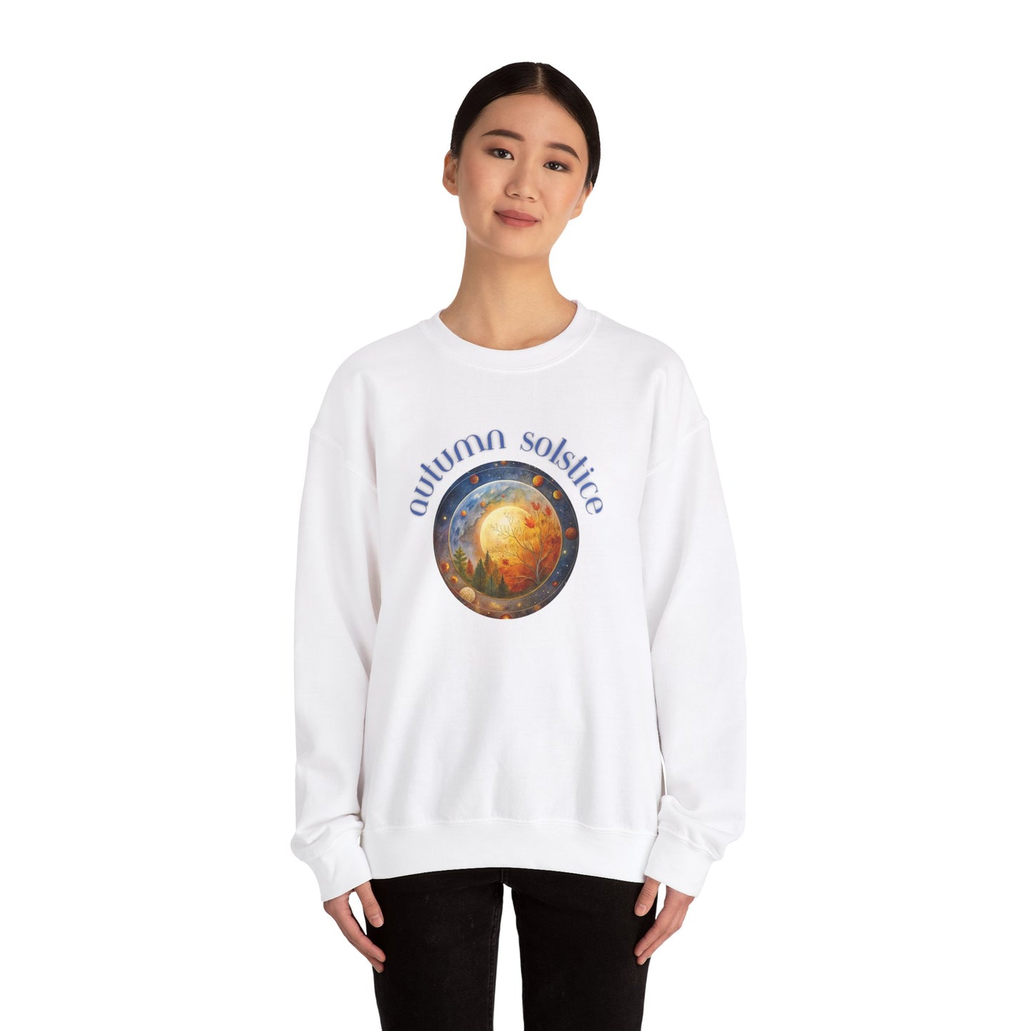 Harvest Wisdom Crewneck Sweatshirt - Transition Vibes