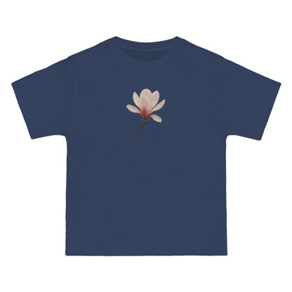 Floral Magnolia Short-Sleeve T-Shirt, Spring Fashion, Casual Wear, Gift for Nature Lovers, Everyday Style, Floral Tee