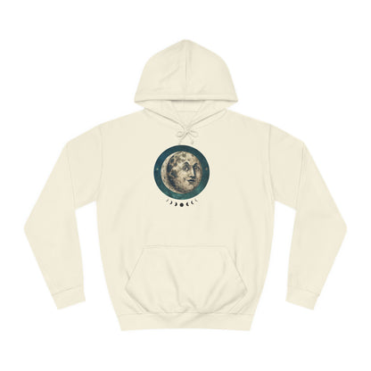 Space Ticket Unisex College Hoodie - Ticket to the Moon Design