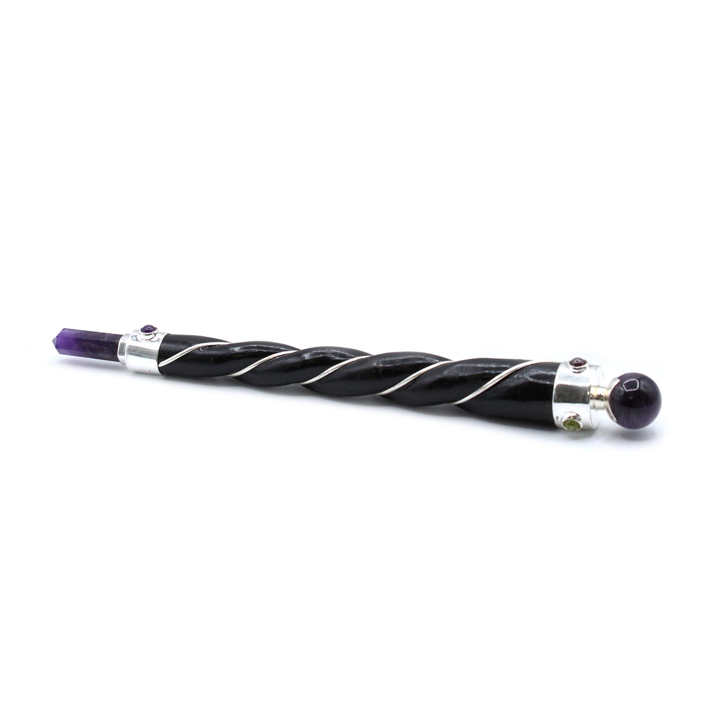 amethyst , healing wand