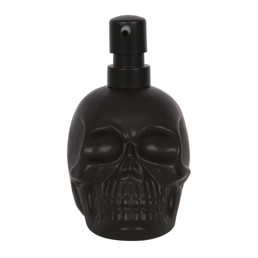 Black Skull Soap Dispenser